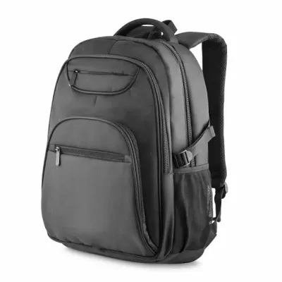 Mochila personalizada para notebook com quatro bolsos frontais