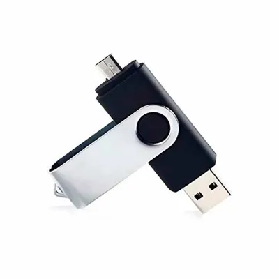 Pen drive personalizado com duas entradas USB