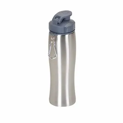 Squeeze Inox 750ml tampa cinza