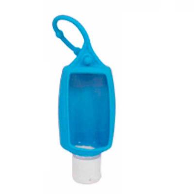 Totus Brindes - Álcool em Gel 70% - frasco com alça de silicone pocket bag e capacidade para 40ml, com rótulo personalizado sem limite de cores.