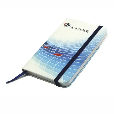 Caderneta de bolso laminada em plástico brilho ou fosco