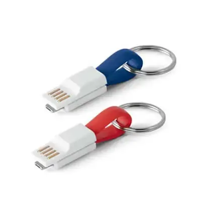 Cabo USB com conector 2 em 1