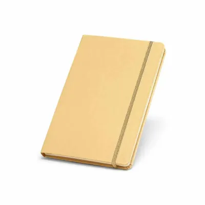 Caderno A5 com 80 folhas dourado