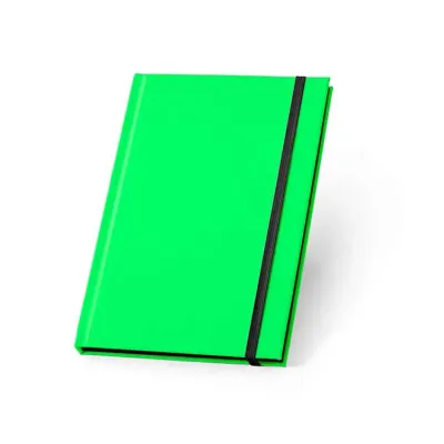 Caderno capa dura colors - verde