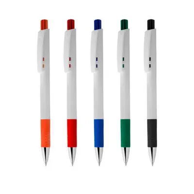 Caneta plástica com grip  CP3000 1