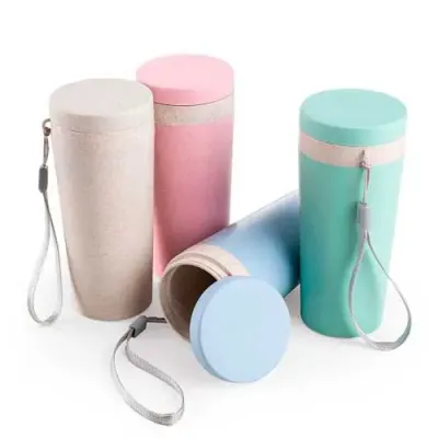 Copo Térmico Fibra de Bambu de 350ml