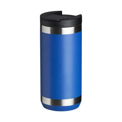 Copo térmico azul de inox