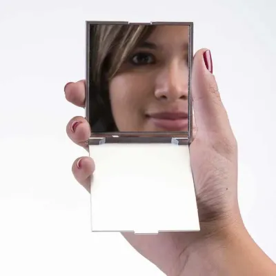 Espelho plástico retangular sem aumento 10250_3