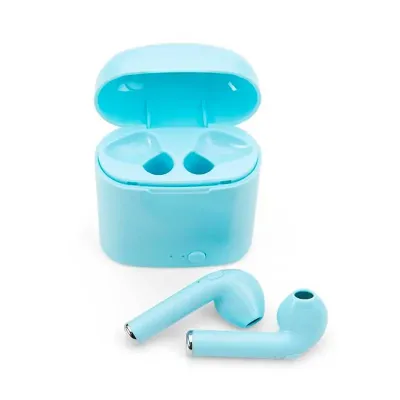 Fone de Ouvido Bluetooth azul