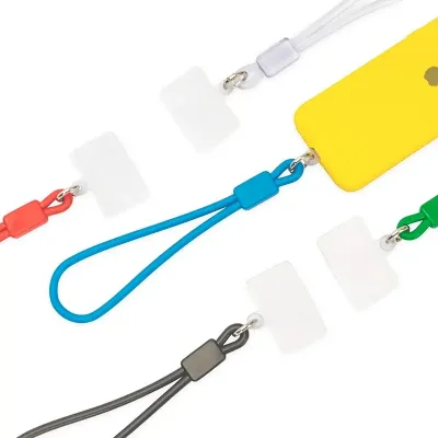 Pulseira emborrachado com mosquetão 153041 - opções de cores