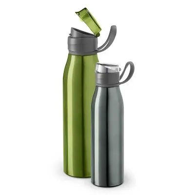 Squeeze 650 ml verde e cinza