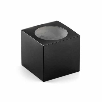 Caixa de som redonda personalizada com embalagem para presentear