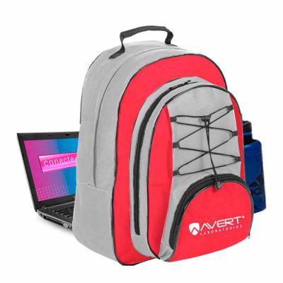 Mochila personalizada em nylon 600 com qualquer combinação de cores