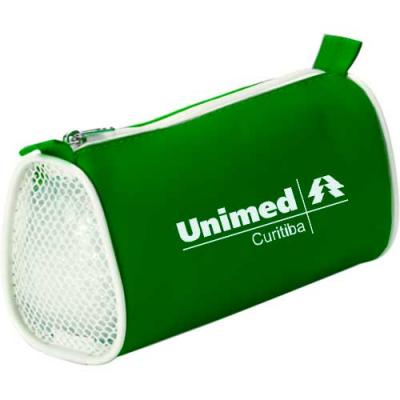 Necessaire com gravação em serigrafia, bordado ou sublimação 