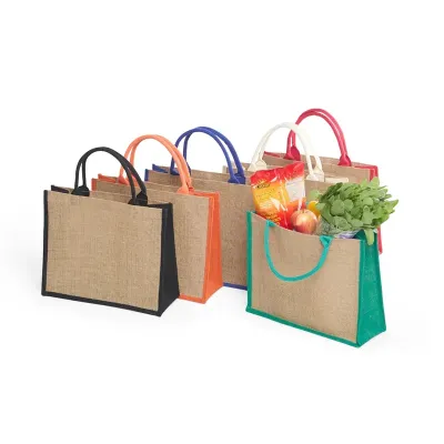 Sacolas de Juta em várias cores