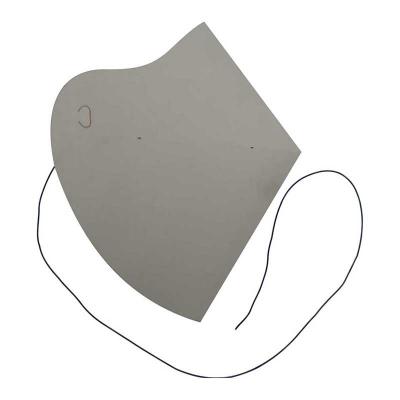 Máscara de proteção de papel personalizada ou lisa 