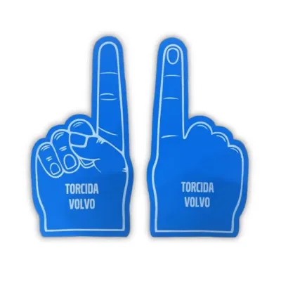 Mão Para Evento e Torcida Tipo Luva - Azul