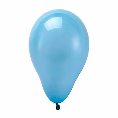 Bexiga personalizada azul