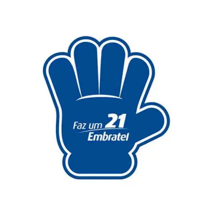 Mão Torcida Personalizada