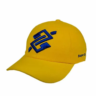 Boné Personalizado amarelo com logo