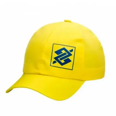 Boné personalizado na cor amarelo