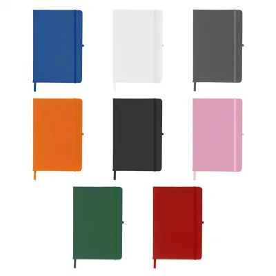 Cadernetas emborrachadas - cores