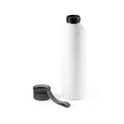 Squeeze em Alumínio branco com Tampa 660ml