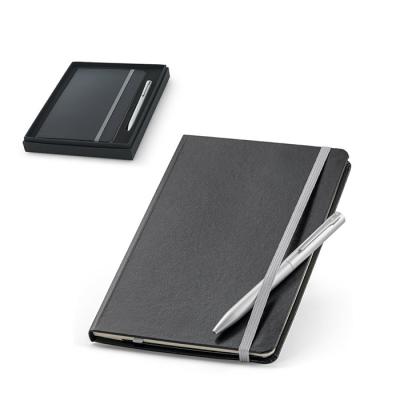 Caderno e caneta personalizado 