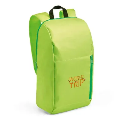 Mochila em Poliéster verde