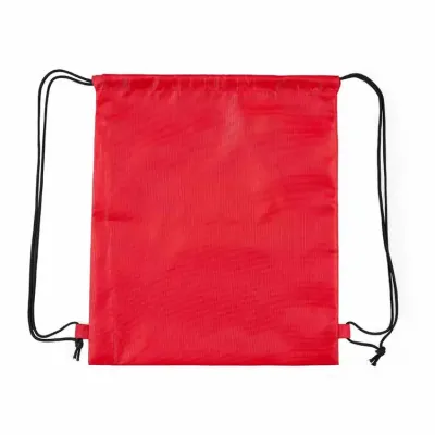 Mochila saco em nylon personalizado vermelho