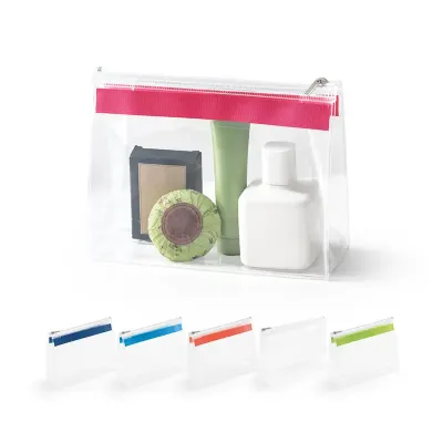 Bolsa de higiene pessoal; opções de cores