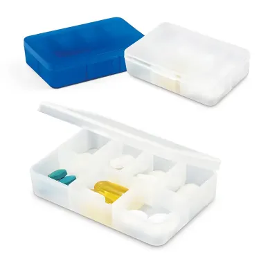 Porta comprimido com 7 divisórias