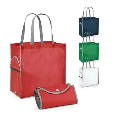 Sacola Dobrável em TNT - opções de cores