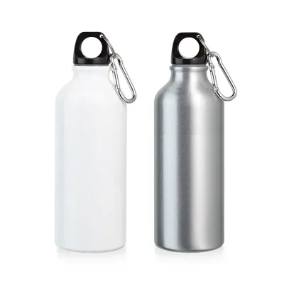 Squeezes em alumínio: branco e prata