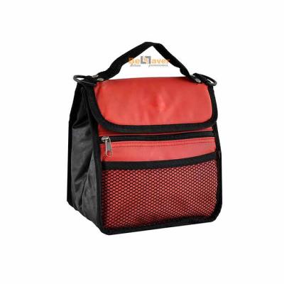 Bolsa Térmica com bolso frontal em tela 