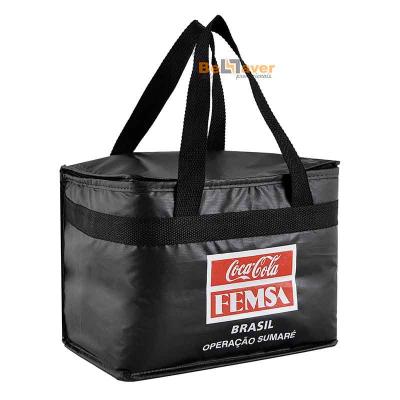 Bolsa Térmica preta com alça