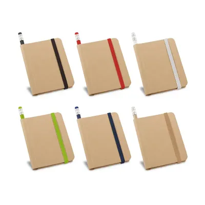 Bloco com lápis: opções de cores