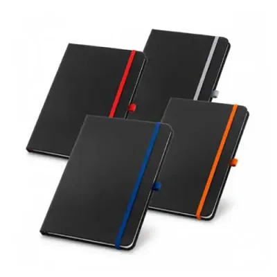 Caderneta capa dura várias cores