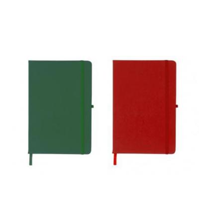 Cadernetas Emborrachadas (verde vermelha)