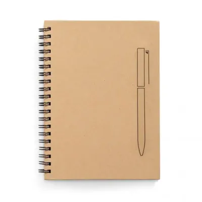 Caderno em kraft (13 x 18 cm)