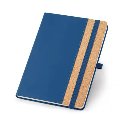 Caderno capa dura (azul)