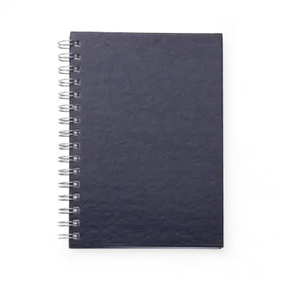 Caderno de Sintético Azul