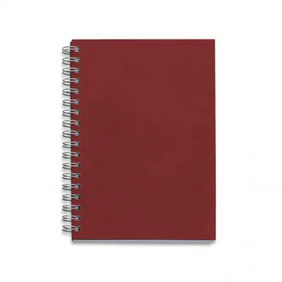 Caderno capa Kraft (24,3 x 18,4) Vermelha