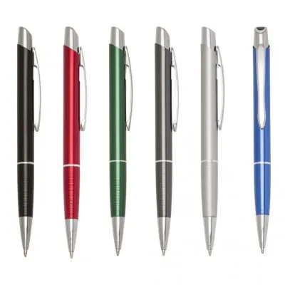 Caneta metal em várias cores