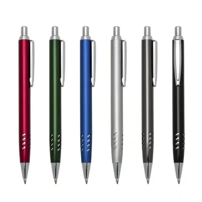 Caneta metal inteira colorida: opções de cores