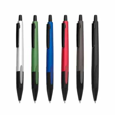 Caneta em metal personalizada disponível em várias cores