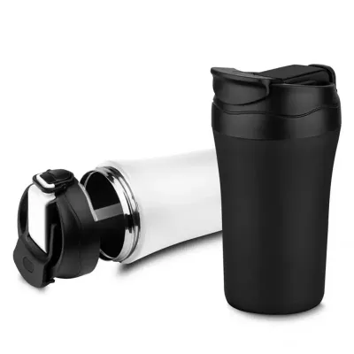 Copo Térmico 500ml (branco e preto)