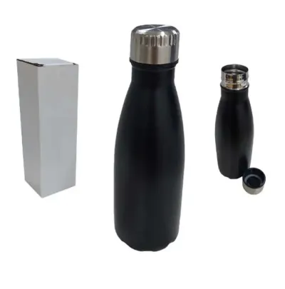 Squeeze de metal preto 500 ml 