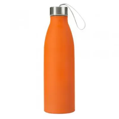 Garrafa de inox laranja