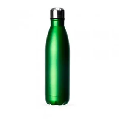 Garrafa 750ml em inox verde